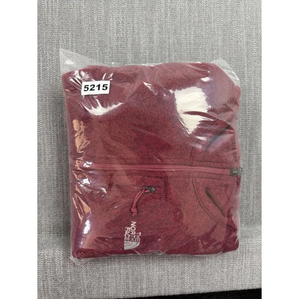 The North Face Gordon Lyons 1/4 Zip Fleece Pullover Red Heather Men’s XXL